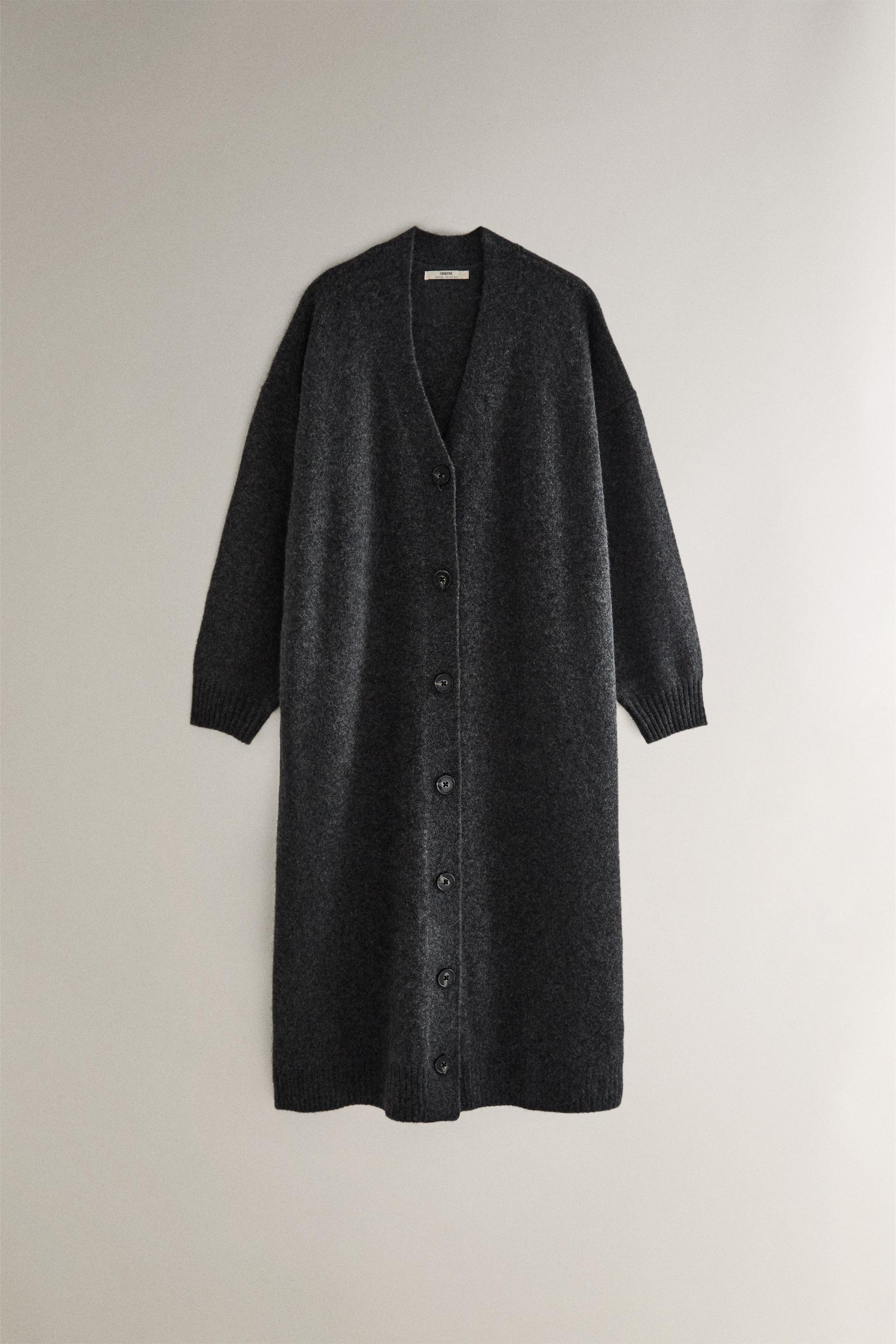 LONG CASHMERE CARDIGAN